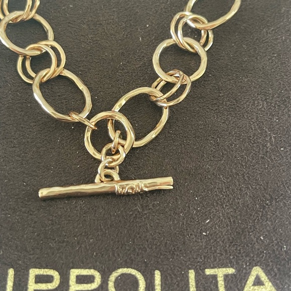 Ippolita Rose Gold Plated Over Sterling Silver Oval and Circular Necklace. - Picture 7 of 7